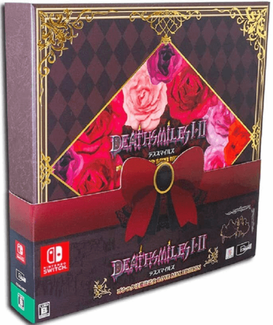 Deathsmiles I + II box art for Nintendo Switch